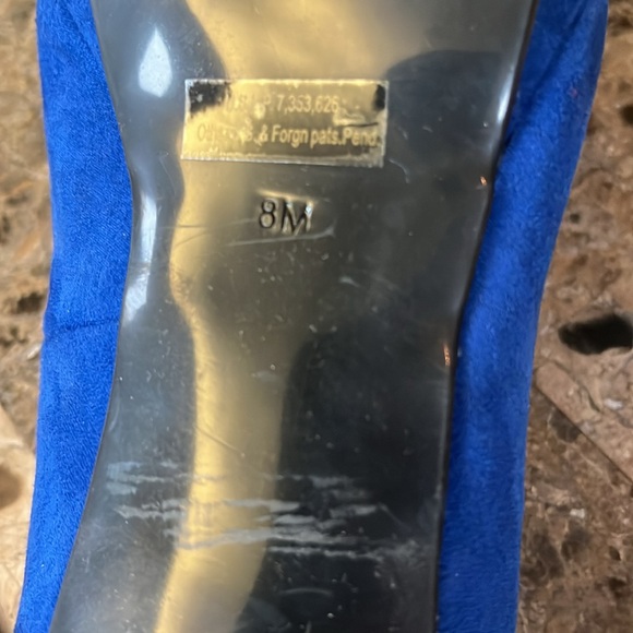 Guess Royal blue platform heels worn 3 times - Picture 5 of 9